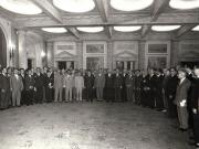 Într-una din salile Palatului Congreselor, pe timpul desfăşurării lucrărilor Congresului al IX-lea al P.C.R .