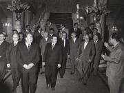Aspect de la întâlnirea conducătorilor partidelor comuniste şi muncitoreşti şi a şefilor de guverne ale ţărilor membre ale C.A.E.R.