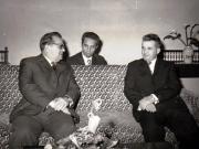 Primirea la C.C. al P.C.R. a lui Stane Dolant, secretar al Biroului Executiv al prezidiului Uniunii Comuniştilor din Iugoslavia.    (4 februarie 1972).