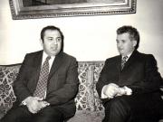 Irak. Primirea la C.C. al P.C.R. a lui Dara Tawefik, membru al C.C. al Partidului Democratic al Kurdistanului, redactor şef al ziarului „Al Taakhi”.(22 februarie 1972).