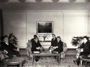 Primirea la C.C. al P.C.R. a ministrului Afacerilor Externe al Republicii Populare Democrate Coreene, Ha-Dam.    (februarie 1972).