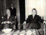 Primirea la Nicolae Ceauşescu a secretarului de stat al S.U.A, William Rogers.    (6  iulie 1972).