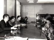 Primirea la Nicolae Ceauşescu a delegaţiei Uniunii Progresiste Senegaleze.(7  iulie 1972).