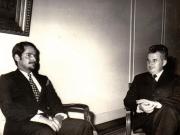 Primirea la Nicolae Ceauşescu a ministrului petrolului şi industriei Emiratelor Arabe Unite, Amen Said.(25 august 1972).