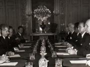 Aspecte din timpul vizitei de prietenie a lui Nicolae Ceauşescu împreună cu Elena Ceauşescu în Belgia.(24-27 octombrie 1972).