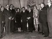 Aspecte din timpul vizitei de prietenie a lui Nicolae Ceauşescu împreună cu Elena Ceauşescu în Belgia.(24-27 octombrie 1972).