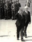 Aspecte de la vizita oficială de prietenie în Republica Federală Germană a preşedintelui Consiliului de Stat al României, Nicolae Ceauşescu.     (iunie 1973).