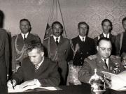 Aspecte din timpul vizitei oficiale de prietenie a preşedintelui Consiliului de Stat al României, Nicolae Ceauşescu, în Ecuador.      (14-16 septembrie 1973).