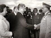 Aspecte din timpul vizitei oficiale de prietenie a preşedintelui Consiliului de Stat al României, Nicolae Ceauşescu în Ecuador.      (14-16 septembrie 1973).