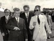 Aspecte din timpul vizitei oficiale de prietenie a preşedintelui Consiliului de Stat al României, Nicolae Ceauşescu în Maroc.     (septembrie 1973).