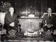 Aspecte din timpul vizitei oficiale de prietenie a preşedintelui Consiliului de Stat al României, Nicolae Ceauşescu în Maroc.     (septembrie 1973).