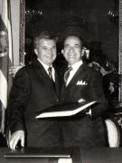 Aspecte din timpul vizitei oficiale de prietenie a preşedintelui Consiliului de Stat al României, Nicolae Ceauşescu şi a Elenei Ceauşescu în Costa Rica.    (septembrie 1973).