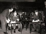 Vizita preşedintelui Consiliului de Stat al R.S.R. în Republica Peru. Semnarea documentelor comune oficiale.(septembrie 1973).