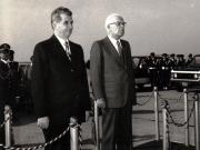 Aspecte din timpul vizitei oficiale de prietenie a preşedintelui Consiliului de Stat al R.S.R., Nicolae Ceauşescu, în Liban.    (14-16.II.1974).