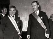 Aspecte din timpul vizitei oficiale de prietenie a preşedintelui Consiliului de Stat al R.S.R., Nicolae Ceauşescu, în Siria.      (17-19.II.1974).
