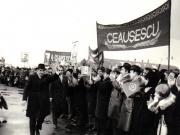 Întoarcerea în patrie a preşedintelui Consiliului de Stat al R.S.R., în urma vizitei oficiale de prietenie întreprinse în Irak.      (21.II.1974).