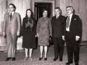 Primirea la Nicolae Ceauşescu a lui Pedro Antonio Saad, secretar general al Partidului Comunist din Ecuador, care a întreprins o vizită de prietenie în România.(26.II.1974).