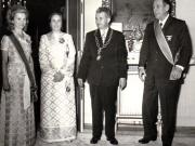 Vizita în Republica Argentina a preşedintelui Consiliului de Stat al R.S.R., Nicolae Ceauşescu. Acordarea unor înalte distincţii.    (6 martie 1974).