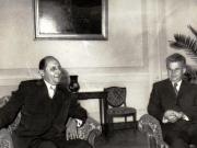 Primirea la Nicolae Ceauşescu a ministrului relaţiilor externe al Republicii Ecuador, Antonio Jose Lucio-Paredes.         (15  iunie 1974).
