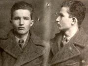 Nicolae Ceauşescu arestat de poliţia din Târgovişte. (1936)