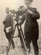 Aspecte din timpul participării la aplicaţia tactică din toamna anului 1950. Oltenia. (1950)