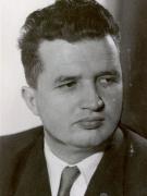 Portret Nicolae Ceauşescu.