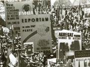 Aspecte de la demonstraţia oamenilor muncii, cu ocazia zilei de 1 Mai în Bucureşti. (1 mai 1967)