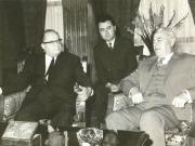 Ion Gheorghe Maurer a primit delegaţia guvernamentală a U.R.S.S. condusă de L.F. Iliciov. (8 mai 1967) 
