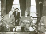 Ion Gheorghe Maurer a primit delegaţia guvernamentală bulgară condusă de Ninko Stefanov. (8 mai 1967) 