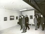 Membri ai conducerii de partid şi de stat vizitează expoziţia „Războiul de independenţă – 1877”, deschisă la Muzeul de Artă al României. (8 mai 1967)