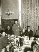 Aspecte de la recepţia ce a avut loc cu prilejul Adunării activului de bază al Forţelor Armate ale României. (31 mai 1967)