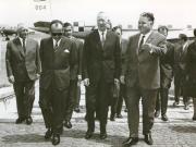Aspecte de la sosirea vicepreşedintelui Consiliului de Miniştri al Poloniei, Zenon Novak. (7 iunie 1967)