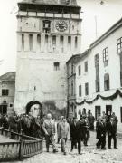 Aspecte din timpul vizitei conducătorilor de partid şi de stat în regiunea Braşov, oraşul Sighişoara. (15-18 iunie 1967)