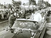 Aspecte din timpul vizitei conducătorilor de partid şi de stat în regiunea Braşov, oraşul Mediaş. (15-18 iunie 1967)