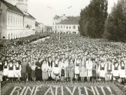 Aspecte din timpul vizitei conducătorilor de partid şi de stat în regiunea Braşov, oraşul Sfântu Gheorghe. (15-18 iunie 1967)