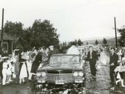 Aspecte din timpul vizitei conducătorilor de partid şi de stat în regiunea Braşov, comuna Albeşti. (15-18 iunie 1967)