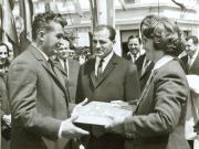 Aspecte din timpul vizitei conducătorilor de partid şi de stat în regiunea Braşov. (15-18 iunie 1967)