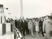Membri ai conducerii de partid şi de stat vizitează expoziţia „Italia produce”. (28 iunie 1967)