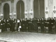 Înmânarea unor ordine şi titluri, la Consiliul de Stat, cu prilejul Zilei Învăţătorului. (29 iunie 1967)