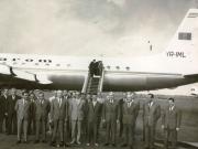 Înapoierea delegaţiei României de la sesiunea extraordinară a Adunării Generale a O.N.U.(29 iunie 1967)