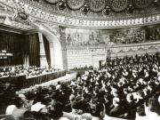 Aspecte din timpul consfătuirii pe ţară a lucrătorilor din industria chimică. (3-5 iulie 1967)
