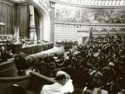 Aspecte din timpul consfătuirii pe ţară a lucrătorilor din industria chimică. (3-5 iulie 1967)