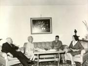 Nicolae Ceauşescu l-a primit pe savantul Henry Coandă. (9 iulie 1967)