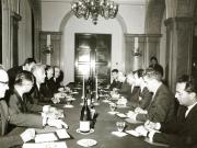 Aspect de la convorbirile avute cu ministrul de externe al Iranului, Ardeshir Zahedi. (15 august 1967)