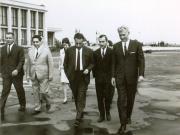 Plecarea din România a lui Abdul Rahman Pazhwak, preşedintele celei de a XXI-a Sesiuni a Adunării Generale a O.N.U. (15 august 1967)