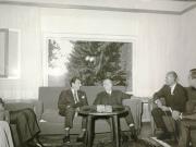 Ion Gh. Maurer, preşedintele Consiliului de Miniştri,   l-a primit pe Ardeshir Zahedi, ministrul de externe al Iranului. (16 august 1967)