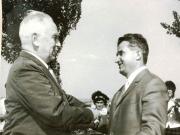 Nicolae Ceauşescu, secretar general al C.C. al P.C.R. şi Luigi Longo, secretar general al Partidului Comunist Italian. (16-17 august 1967) 