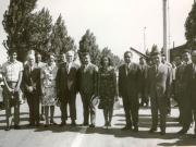 Aspect din timpul vizitei în ţara noastră, la invitaţia lui Nicolae Ceauşescu, a secretarului general al P.C.I., Luigi Longo. (16-17 august 1967)