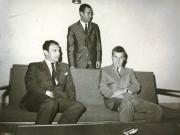 Nicolae Ceauşescu, secretar general al C.C. al P.C.R., l-a primit pe Ardeshir Zahedi, ministrul de externe al Iranului. (18 august 1967)