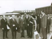 Sosirea delegaţiei Partidului Socialist Unit din Islanda, condusă de Kjartan Olafsson, secretar general al C.C. al P.S.U.I. (21 august 1967)